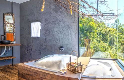 Chalé romântico super privativo com hidro e café - Photo 22