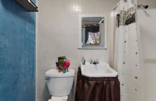 Riverfront Cabin Wood Stove Fire Pit & Grill - Foto 26