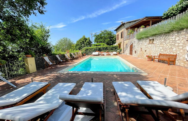 Luxurious Umbrian Retreat for 10 With Private Terrace and Pool - Foto 66