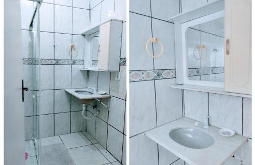 Apto com churrasqueira 500m do mar com vista da salaSacada para horizonte - Foto 25