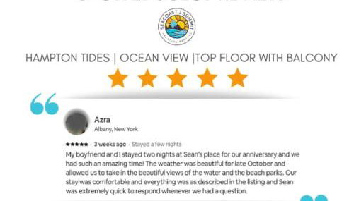 Hampton Tides-Ocean View-Top Floor With Balcony - Foto 5