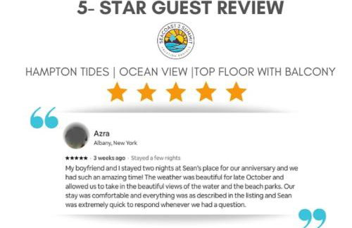 Hampton Tides-Ocean View-Top Floor With Balcony - Foto 5