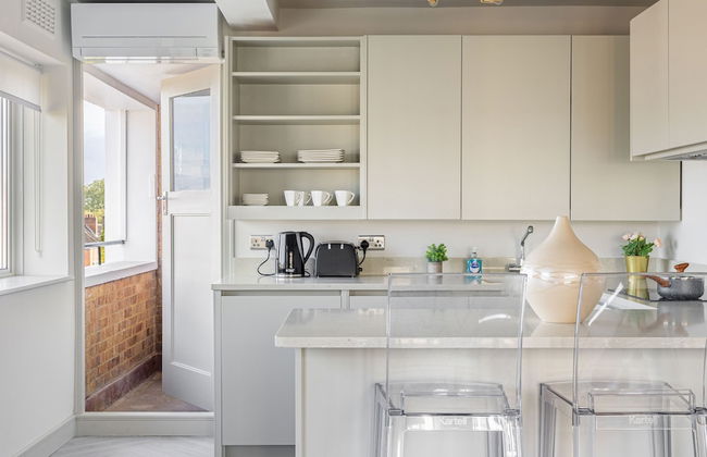 Lux Regents Park 2 bed 2 Bath Penthouse With AC - Foto 5