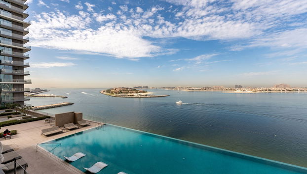 Premium 2BR Emaar Beachfront w Beach Access - Foto 2, Habitación