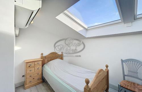 Maison pour 8 personnes classée 3 étoiles avec 2 terrasses vue mer au Canadel - Foto 12