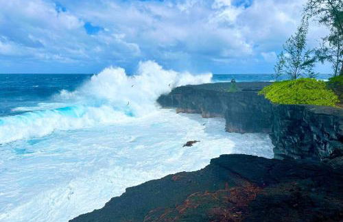 Direct Oceanfront, Big Island Home - Foto 34