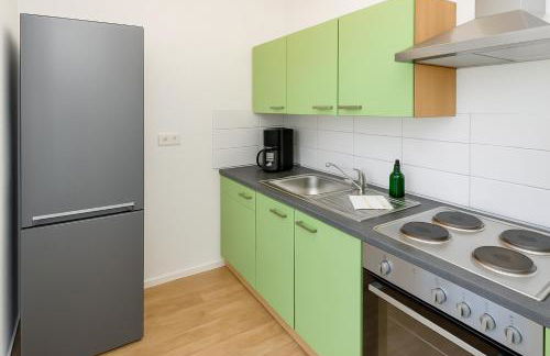 Monteurszimmer Move-in2Stay - Einzelbetten, Smart TV, Wifi - Foto 14