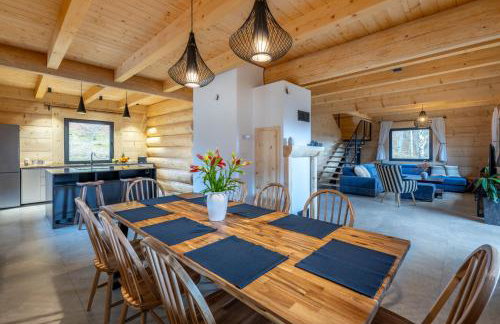 AleBale Przesieka luksusowy dom z bali z widokiem na Karkonosze - Foto 9