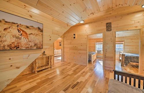 Unadilla Cabin on 50 Acres and Fire Pit and Creek - Foto 16