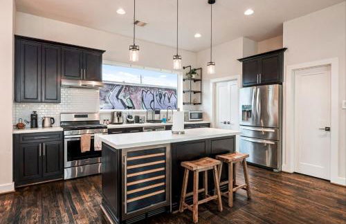 Rooftop EaDo Nr Downtown Yard BBQ Games WiFi - Foto 5