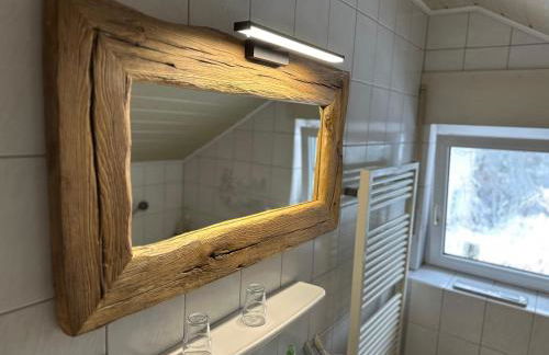 Ferienwohnung am Wald mit Garten & Hot-Tub & Alpakas - Foto 52