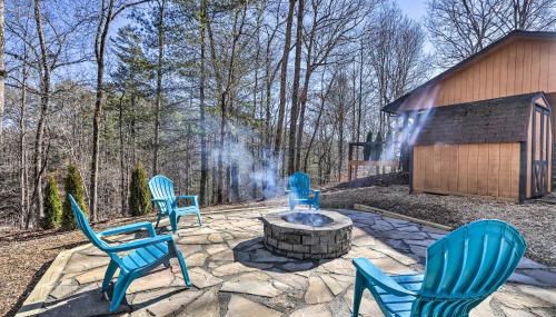 Unwind Fireside Serene Murphy Escape with Hot Tub! - Photo 4