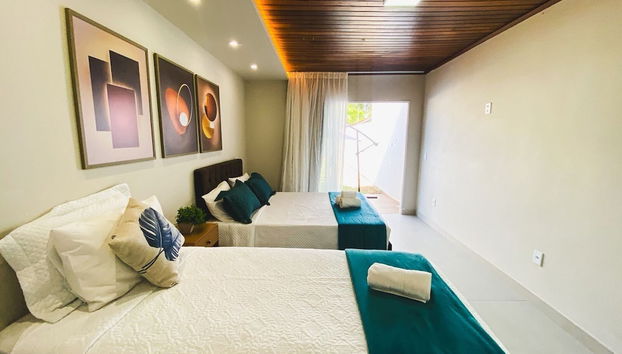 Casa com piscina 5 suites 1 quarto e AC - Foto 3