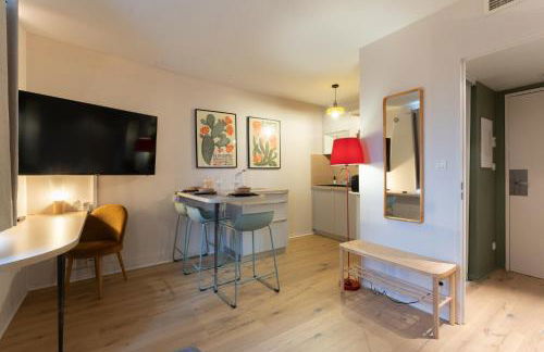 Studio Toulouse Aéroport - Piscine Sauna Fitness - Foto 36