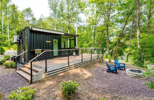 Riverside Tiny Cabin w Hot Tub, Fire Pit, & Kayaks - Foto 9