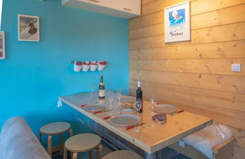 Studio cabine vue montagne au pied des pistes & commerces - Foto 12