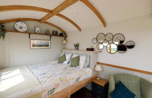 The Acorn - Luxury Shepherds Hut hot tub panoramic views - Foto 31