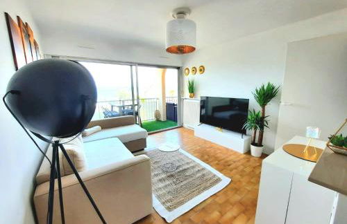 Appartement 1ere ligne piscine terrasse au bord de la plage front de mer avec vélos - Foto 12