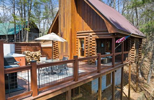 Blue Ridge Cozy Cabin King Bed Hot Tub & Dog Friendly - Foto 44