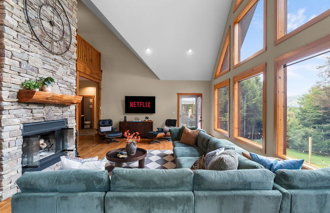 Luxury Chalet, Firepit, Sauna, Pet Friendly, 5 mins to Windham Mtn resort - Foto 53