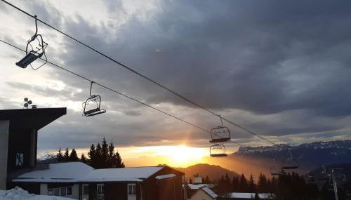 Ski-to-door apartment au Collet d'Allevard - Foto 1