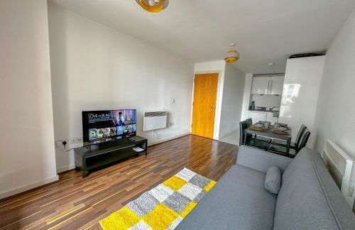 Comfy 1-Bed Flat in London near ExCeL - Foto 1