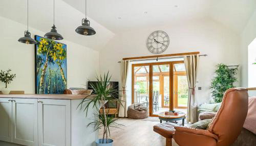 The Barn at Burfords with wood fired hot tub - Foto 3