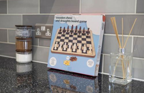 Designer 1BR I Work-From-Home Ready I Fast Wi-Fi - Foto 13