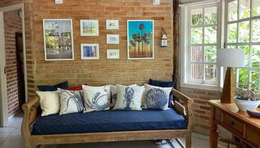 Casa charmosa em Juquehy cercada de verde, 2 quartos com churrasqueira - Foto 1