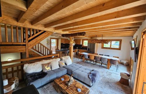 Demi-Chalet Vadel La Panthiaz 15 Pers 5 chambres - Foto 4