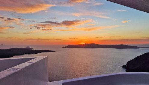 Karpimo Scenery - Caldera Sunset View - Private Hot Tub - Firostefani - Foto 5