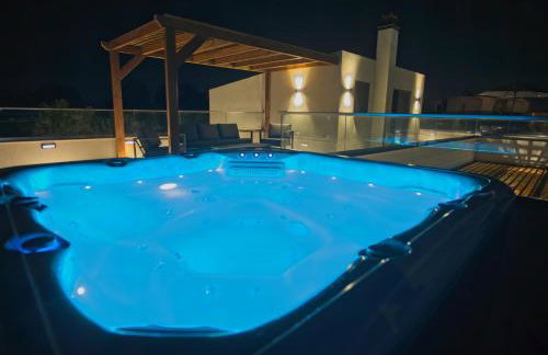 Villa Mourelo luxury villa in chania with private pool jacuzzi - Foto 6