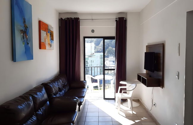 500m da Praia, BIWA Edifício com Piscina, 1garagem, WI-FI, Portaria 24hs, churrasqueira, playground, jardim, Centro do Guarujá, SP - Foto 13