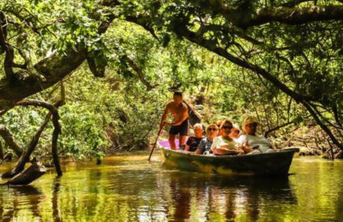 Maison ambiance cabane exotique climatisée piscine & spa 3 chambres 6 personnes - Photo 15