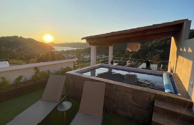 LUXO Casa Valle de Bravo con jacuzzi y espectacular Vista al Lago - Foto 79