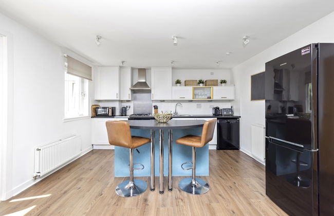 JOIVY Stunning 2-Bed Flat W/ Free Parking - Foto 12