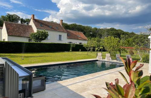 Le Verger Des Pierres Blanches,11 chambres,11 wc, 8 sdbs,pool chauffée 11 m 35p - Foto 9