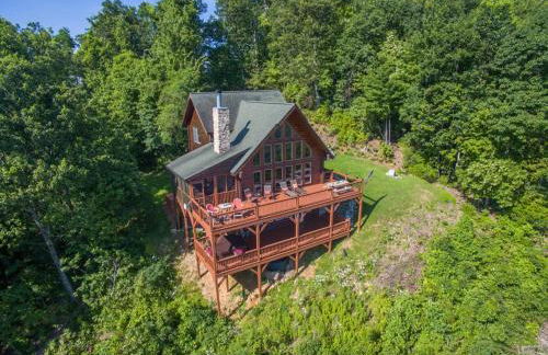 Above the Clouds Log Cabin, Hot Tub & Views! - Photo 36