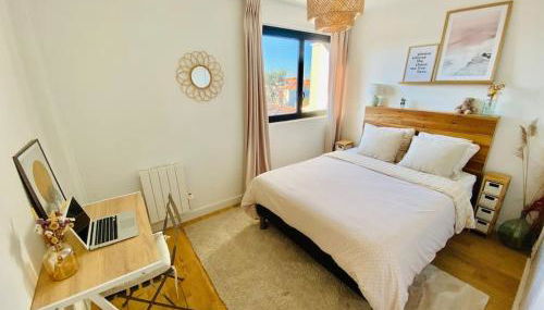 Appart lumineux 2 chambres - quartier calme au pied du métro - Foto 3