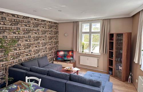 Altstadt Apartment Zittau - stilvolle familienfreundliche Ferienwohnung 78qm am Zittauer Museum und Zittauer Gebirge im Herzen der Oberlausitz mit eigenem Parkplatz ideal zum Wandern im Dreiländereck - Foto 11