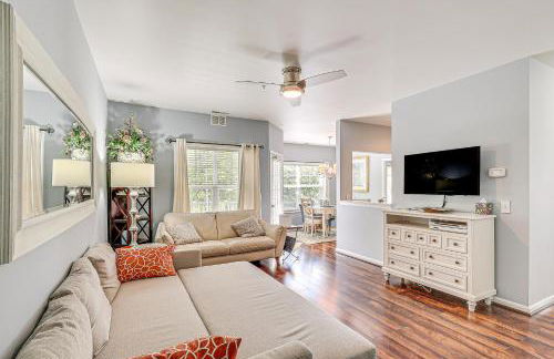 Community Pool and Private Balcony Chic Lewes Gem - Foto 7