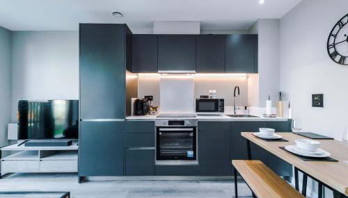 Stylish 1BR Apartment in Leeds - Foto 2, toaster