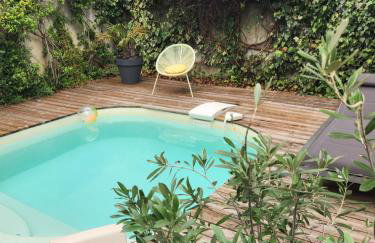 Du côté de chez Pam - terrasse - piscine - parking privée - Foto 37