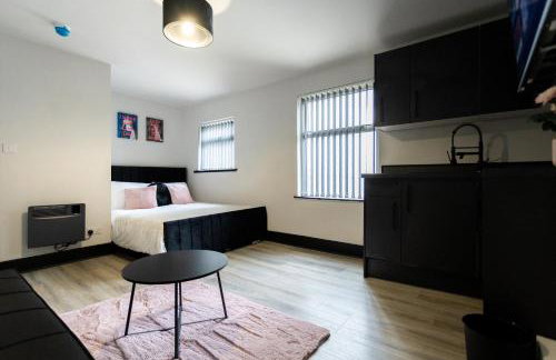The City Studio Apartments Cardiff City Centre 1BR 10 Min Walk to Centre - Foto 62