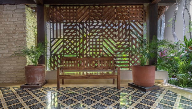 Zona de estar del vestíbulo