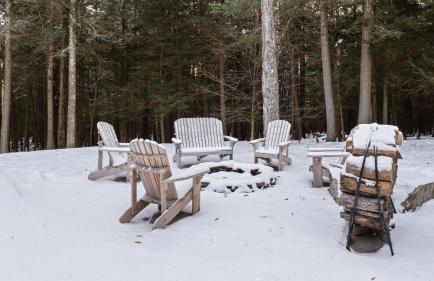 Catskills Mountain Home Near Windham w Fireplace Open Living Deer Run Lodge by AvantStay - Foto 4