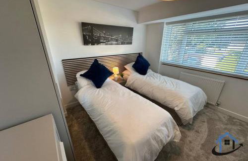 Beckleigh House, Kettering king or twin beds free parking x3 - Foto 20