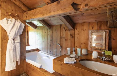 Chalet Chatel, avec services, Collection Chalets des Fermes - Megève - Foto 12