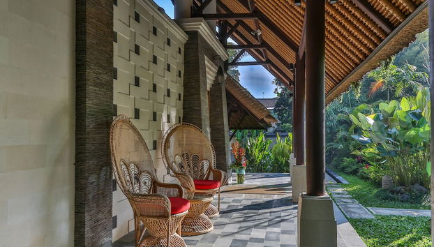 Zona de estar del vestíbulo