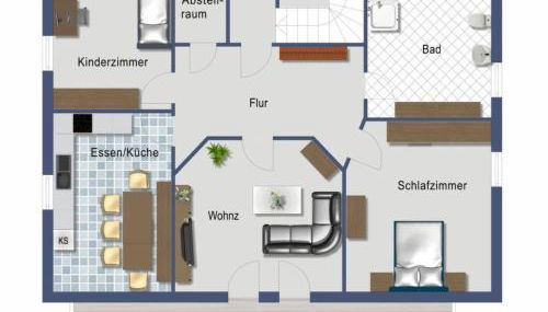 Apartment Wohnung in Oberwaldbach mit Garten und Grill by Interhome - Foto 2